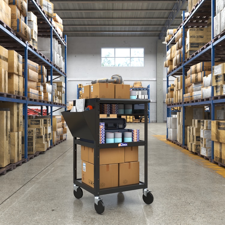 Mobile Workstation Cart in Stock | 4Dock